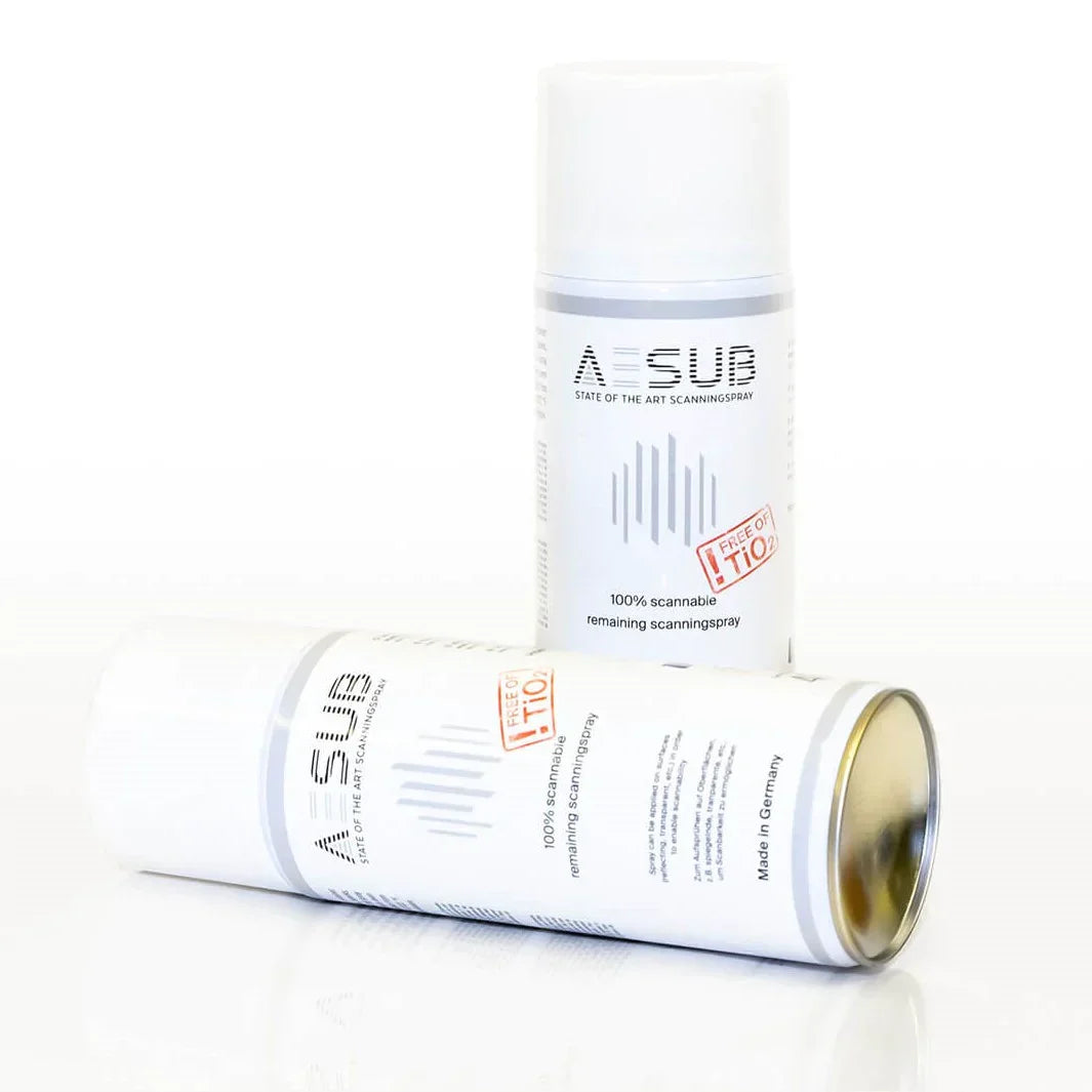 AESUB - Pack de 6 Spray Matifiant 400 ml - Blanc