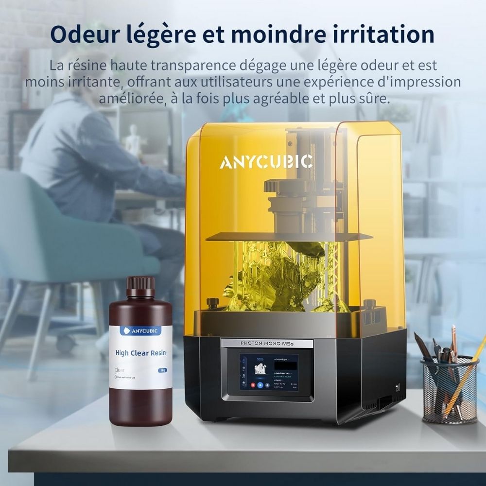 Anycubic - High Clear Resin - Transparent (Clear) - 1 kg