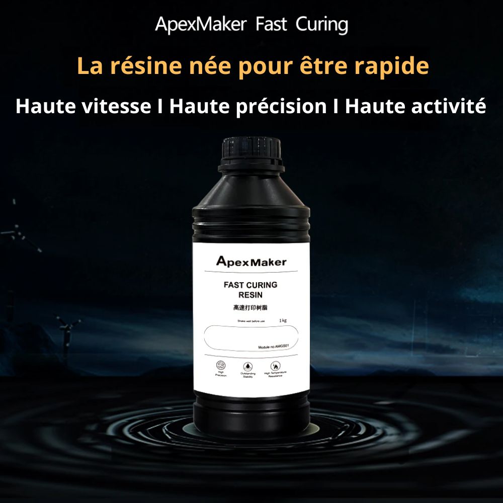 ApexMaker - Résine Fast Curing - Gris (Gray) - 1 kg
