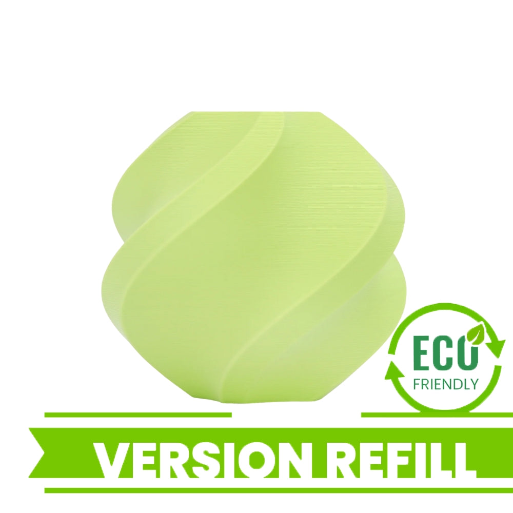 Bambu Lab - PLA Matte - Vert Pomme (Apple Green) - 1,75 mm - 1 kg Refill