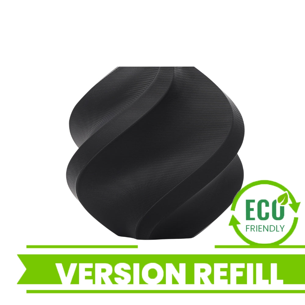 Bambu Lab - PLA Pure - Noir Absolut (Absolute Black) - 1,75 mm - 1 kg Refill