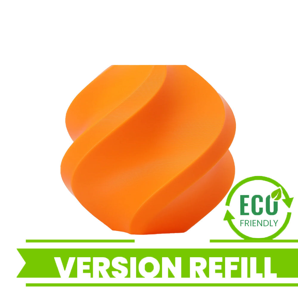 Bambu Lab - PLA Basic - Orange citrouille
