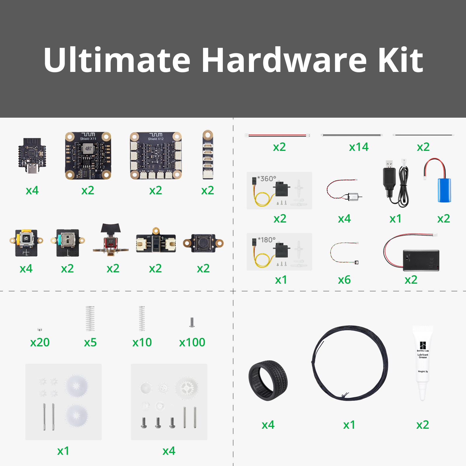 Bambu Lab - CyberBrick Ultimate Hardware Kit