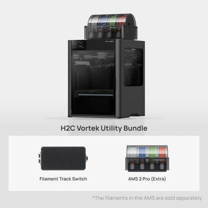 Bambu Lab - H2C AMS Combo - Vortek Utility Bundle