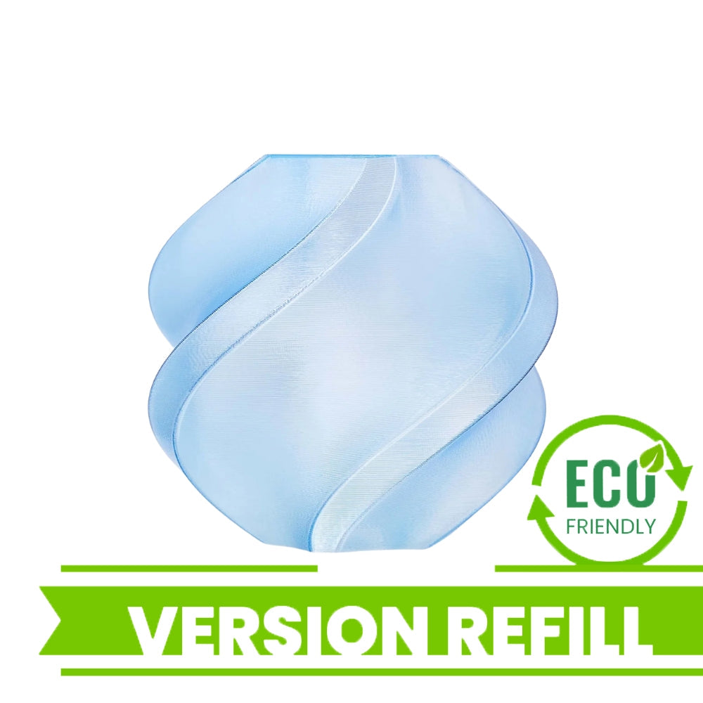 Bambu Lab - PETG Translucent - Bleu Clair (Light Blue) - 1,75 mm - 1 kg Refill