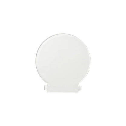 MissKraft - 10  Lampes Rondes Personnalisables en Sublimation - 3 couleurs blanches