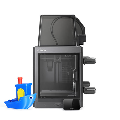 Elegoo - Pack4 x Centauri Carbon 2 Combo - Imprimante 3D avec Multicolore CC2 + CANVAS
