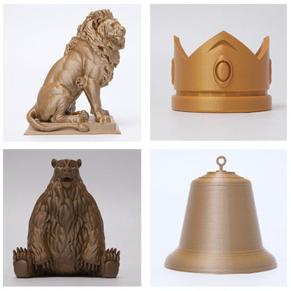 Exemples de print de ePLA eSun Metal 