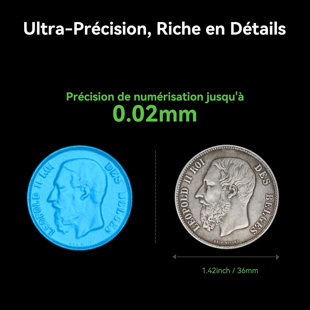 Creality - CR-Scan Otter - Scanner Innovant en Stéréovision