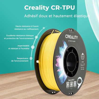 Creality - CR-TPU - Noir (Black) - 1,75 mm - 1 kg