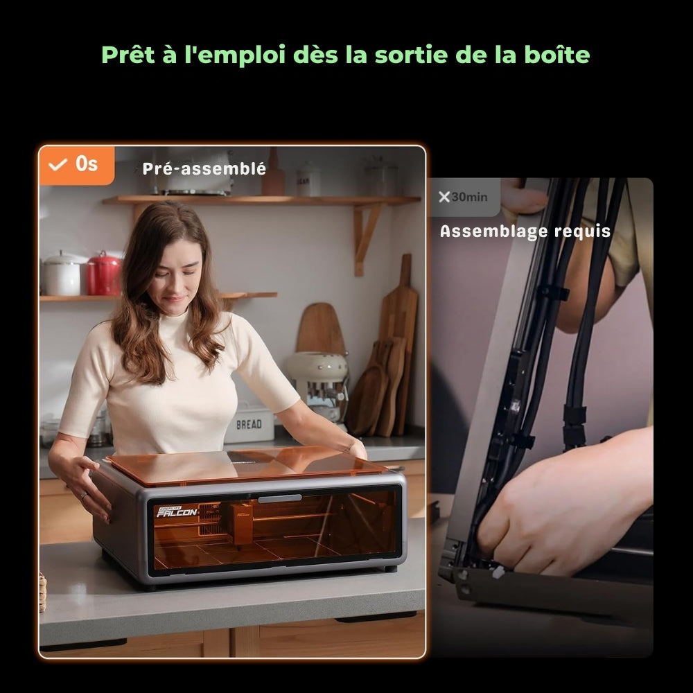 Creality - Falcon A1 - Machine de Gravure Laser