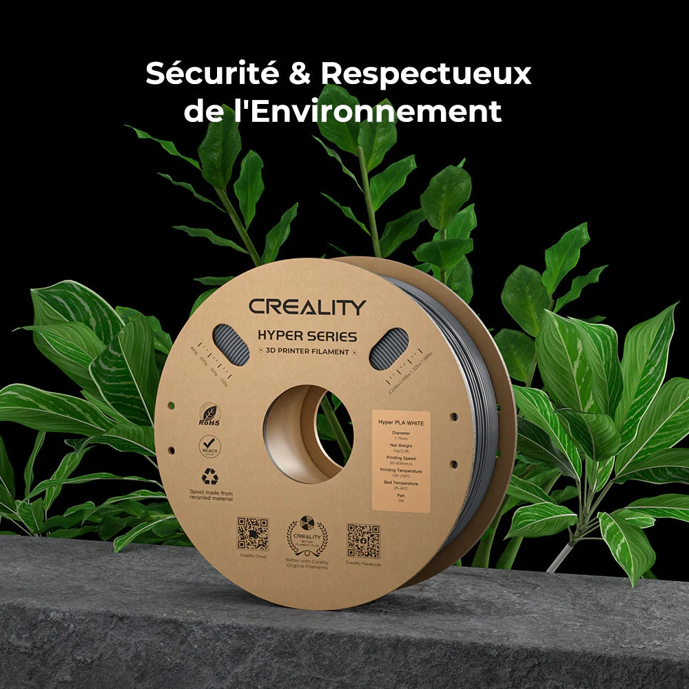 Creality - Hyper ABS - Gris (Grey) - 1,75 mm - 1 kg
