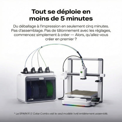 Creality - SPARKX i7 Color Combo - Imprimante 3D Multicouleur avec CFS Lite