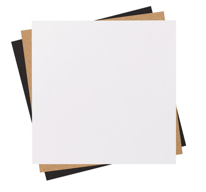 Cricut - 30 Papiers Carton Kraft Assortis - 30 x 30 cm