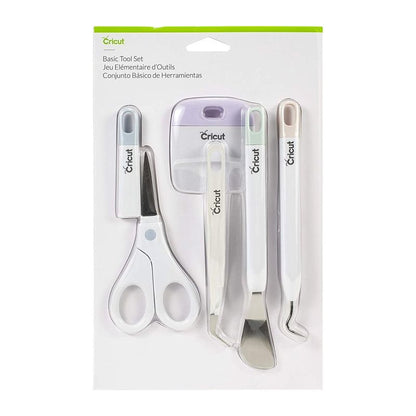 Cricut - Kit d'Outils de Base (Pastel)