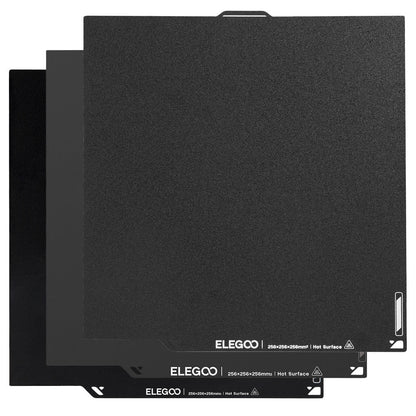 Elegoo - Centauri Carbon - Plateaux d'Impression Double Face (Dual-side Build Plate Pack) - 3 pcs