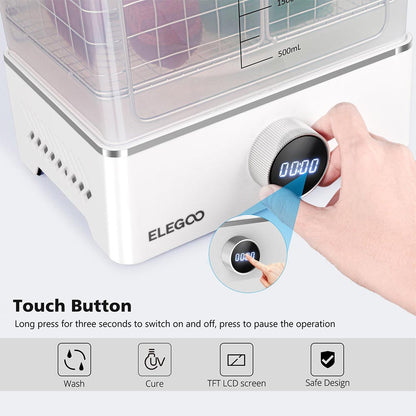 Elegoo - Mercury XS Wash & Cure-Ensemble Station Lavage et Durcissement