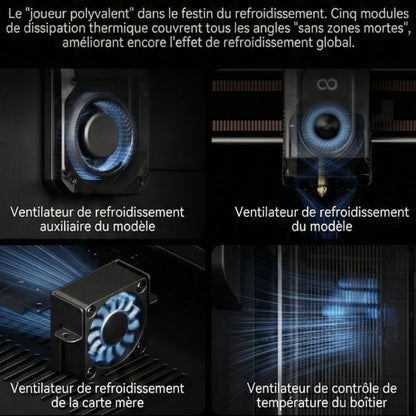 Elegoo - Centauri Carbon 2 Combo - Imprimante 3D avec Multicolore CC2 + CANVAS Entièrement Automatique