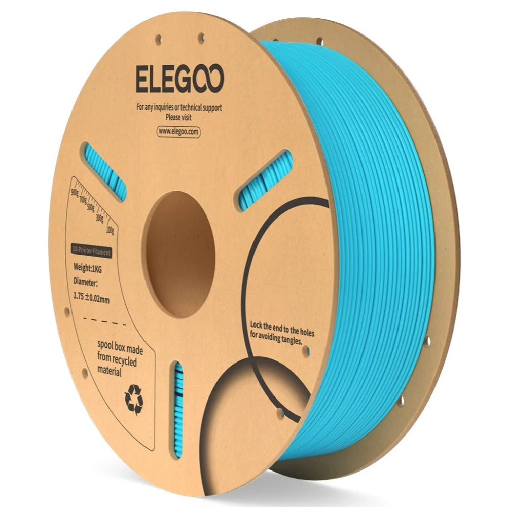 Elegoo - PLA - Bleu Ciel (Sky Blue) - 1,75 mm - 1 kg - RFID