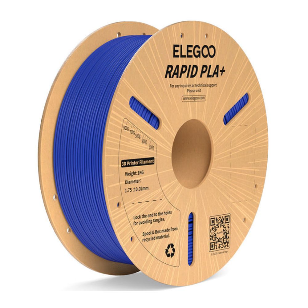 Elegoo - Rapid PLA+ - Bleu (Blue) - 1,75 mm - 1 kg
