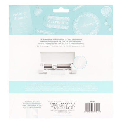 We R Memory Keepers - Etch Quill - Feuilles en Plastique Transparentes