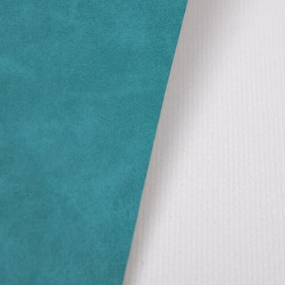 Craft Express - 5 Feuilles Effet Cuir pour sublimation - Turquoise - 30 x 30 cm