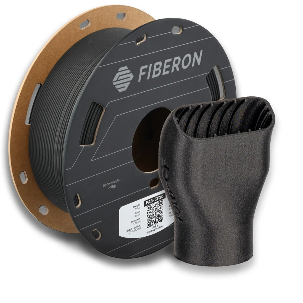 Fibreon PA6-CF20 Noir (Black) - 1,75 mm - 500g