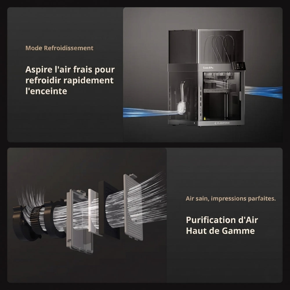 Pack Starter - Flashforge Creator 5 Pro avec Bobine Panchroma Offerte