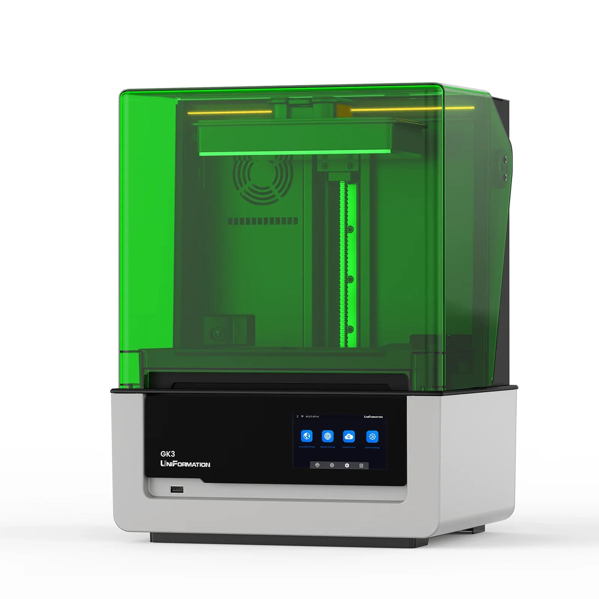 Uniformation - GK3-B screw - Imprimante LCD 16K avec Vis Sans Fin de l'Axe Z à Billes