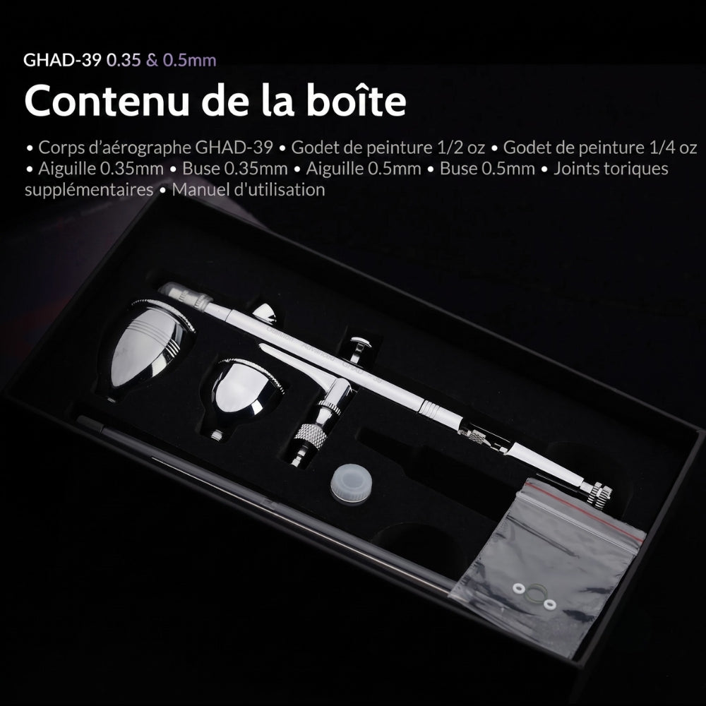Pack Aérographe Confort Plus GHAD-39