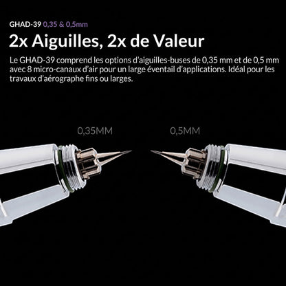 Gaahleri - Aérographe GHAD-39 Advanced Series - 0,35/0,5 mm
