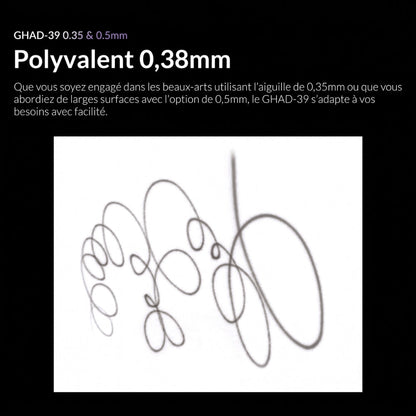 Pack Aérographe Confort Plus GHAD-39