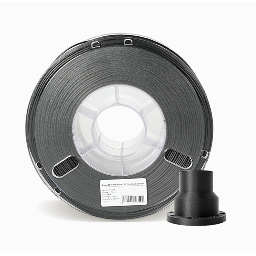 Raise3D - Industrial PA12 CF - Noir (Black) - 1.75 mm - 1 kg