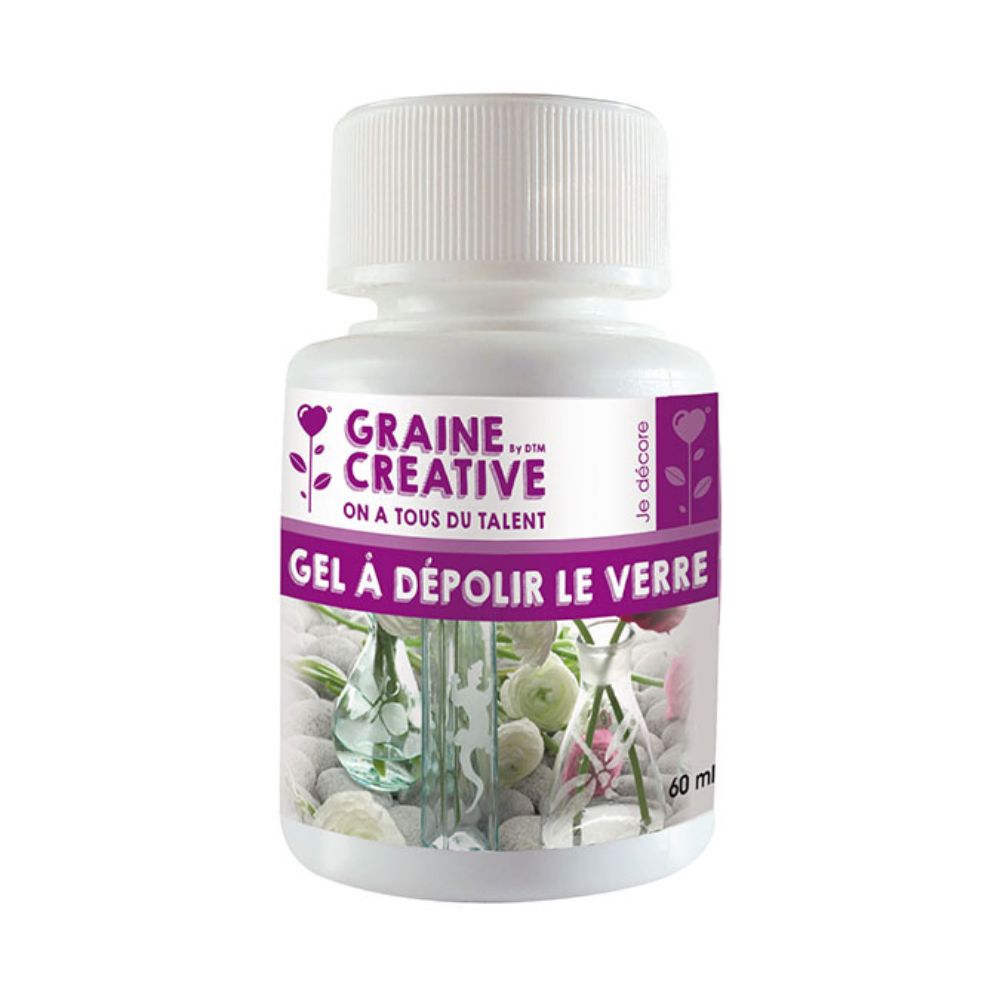 Graine Créative - Gel à Dépolir le Verre - 60 ml