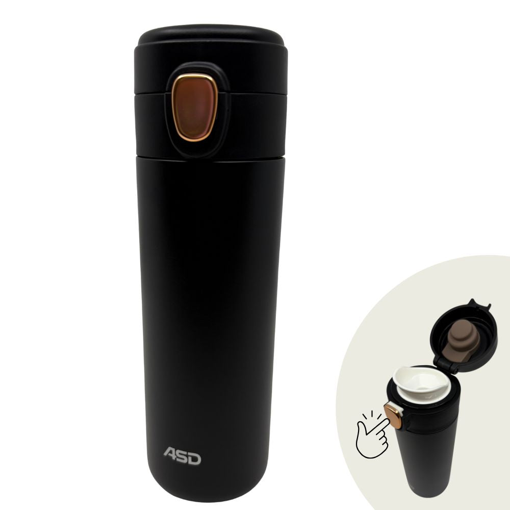 ASD - Gourde Thermos Métal  à graver - 420 ml