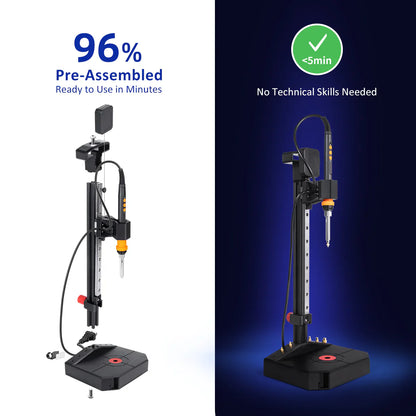 Mintion - NutoPress Pro Pour Insert Fileté Conçu pour Impression 3D (Nutopress Pro Heat Insert Tool