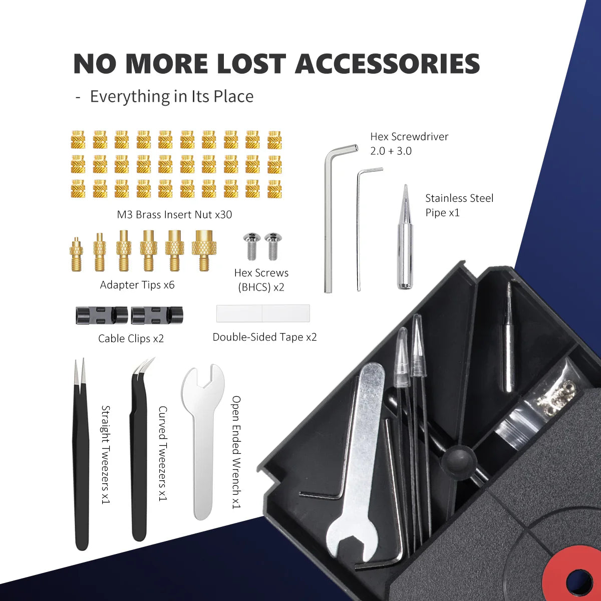 Mintion - NutoPress Pro Pour Insert Fileté Conçu pour Impression 3D (Nutopress Pro Heat Insert Tool