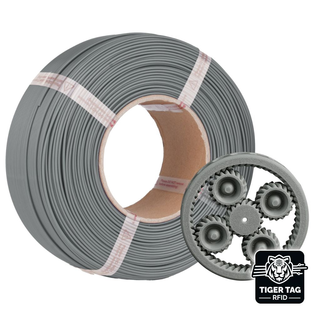 Jamg He - ABS - Gris (Grey) - 1,75 mm - 1 kg - Refill avec RFID TigerTag
