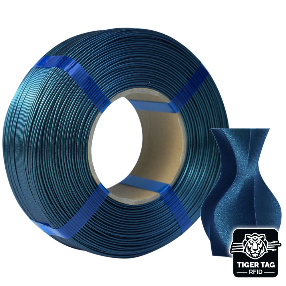 Jamg He - PLA Magic - Bleu (Blue) - 1,75 mm - 1 kg - Refill avec RFID TigerTag