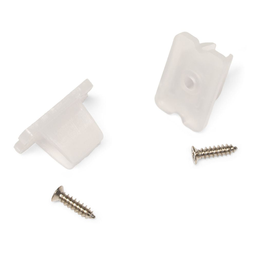Lotronic - Bande LED IP65 Néon - Bleu - 5 m Fixations