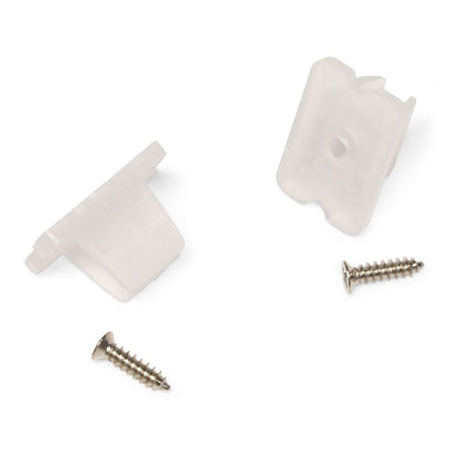 Lotronic - Bande LED IP65 Néon - Bleu - 5 m Fixations