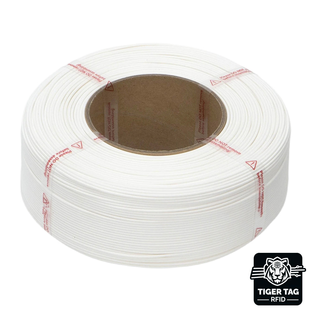 eSun - PLA Matte - Blanc Laiteux (Milky White) - 1,75 mm - 1 kg Refill avec RFID TigerTag