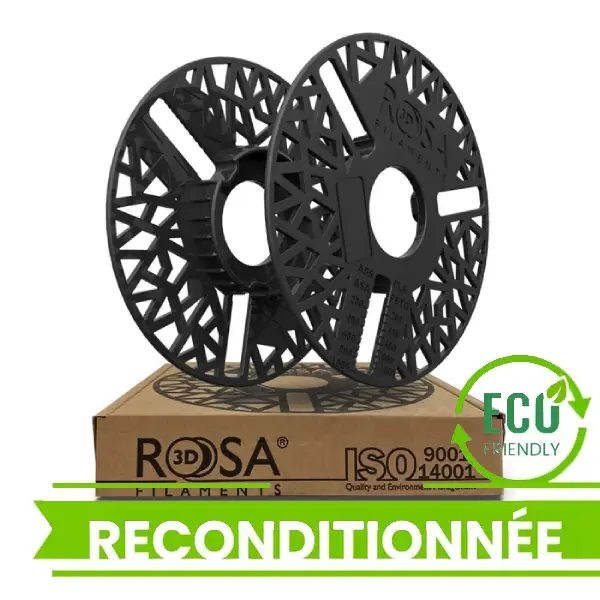 Rosa3D - Masterspool Noire Bobine Réutilisable ♻️ Reconditionnée