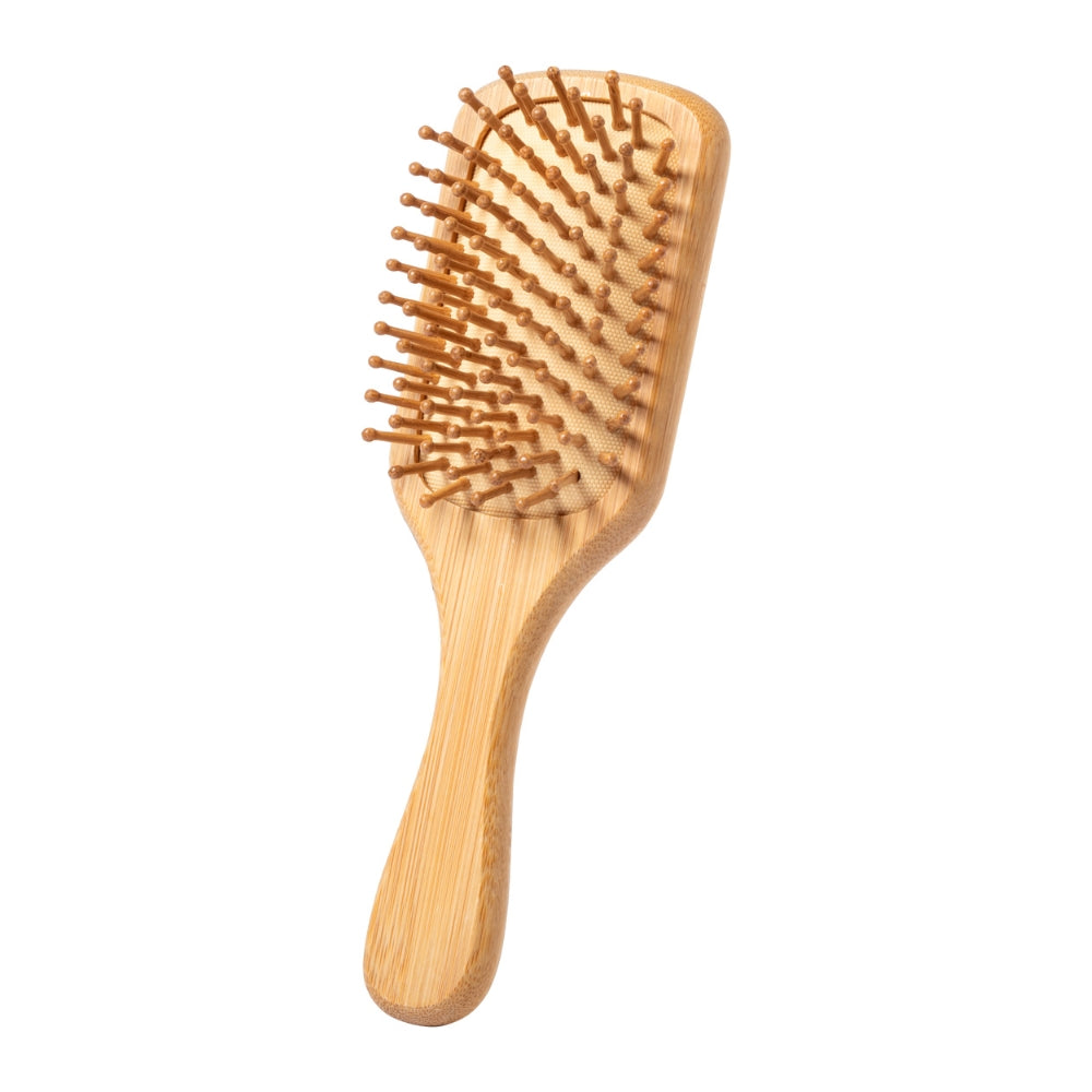 MissKraft - Brosse à cheveux en bambou à graver Palau