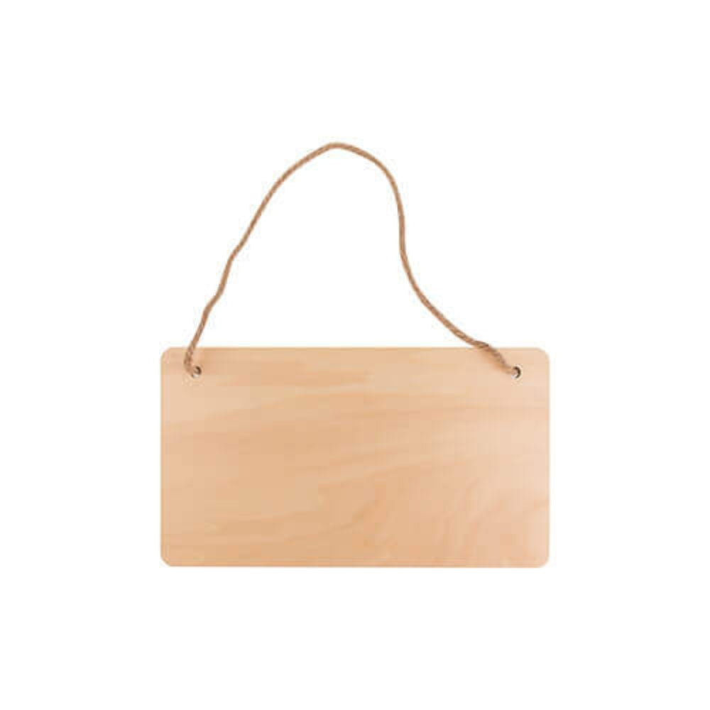 MissKraft - Sublimation - Pendentif en Contreplaqué - 26 x 14,5 cm