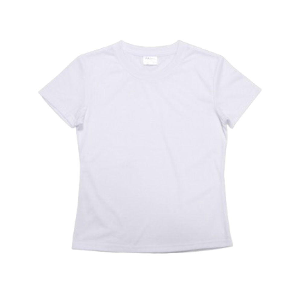 MissKraft - Sublimation - T-shirt Femme 100% Polyester - Blanc