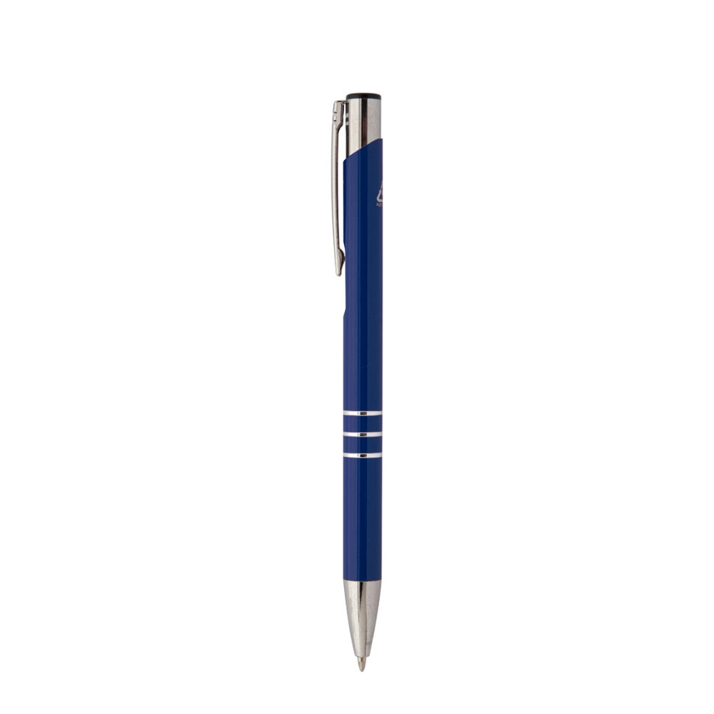 MissKraft -  5 Stylos à bille à graver Rechannel - Bleu
