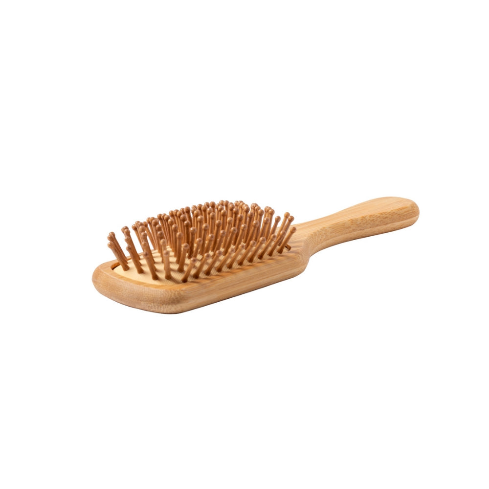MissKraft - Brosse à cheveux en bambou à graver Palau
