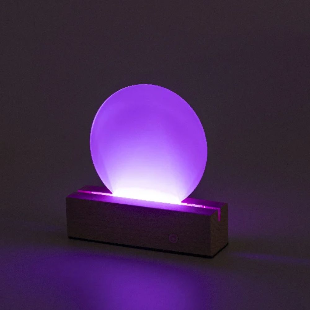 MissKraft - Sublimation - Base Rechargeable LED Rectangulaire - 7 couleurs
