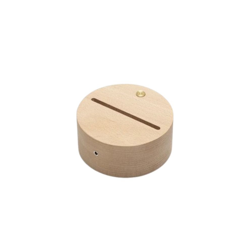 MissKraft - Sublimation - Base Rechargeable LED Ronde - 3 couleurs
